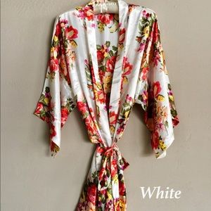 Timeless Bridal Accessories Floral Bridesmaid Robe